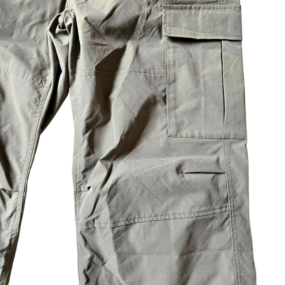 Love Tree Parachute Cargo Pants Khaki Outdoor Activewear Hiking Camping NWT/Sz M - Picture 6 of 11
